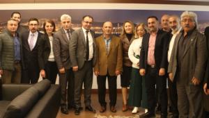 AYEDER’DEN BAŞKAN ALTINOK ÖZ’E ZİYARET