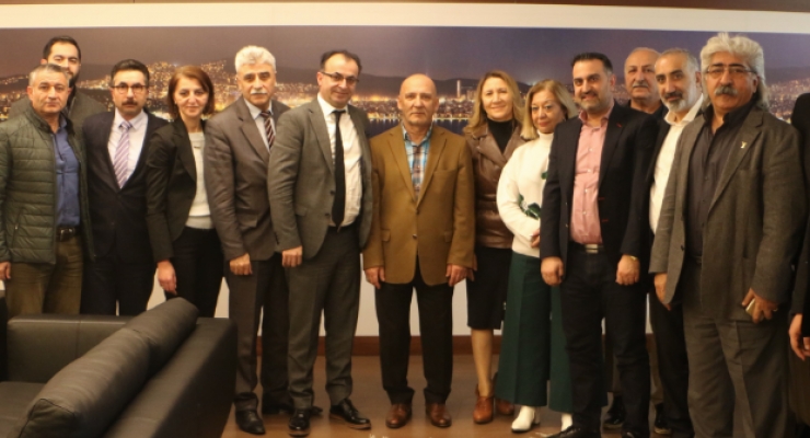 AYEDER’DEN BAŞKAN ALTINOK ÖZ’E ZİYARET