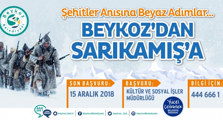 Beykoz'dan Sarıkamış'a Beyaz Adımlar ...