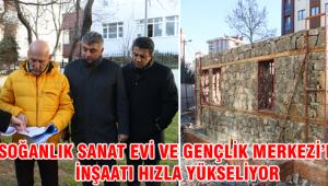 Gençlik Merkezi Hızla tamamlanıyor..