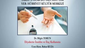 KARTAL BELEDİYESİ’NDEN 'DİYABET İLE YAŞAM' SEMİNERİ