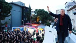 ATAŞEHİR'İN NABZI  İLGEZDİ  DİYE ATIYOR