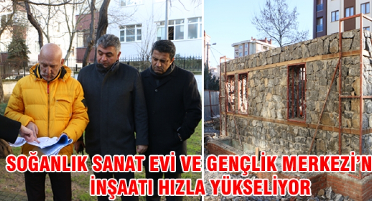 Gençlik Merkezi Hızla tamamlanıyor..