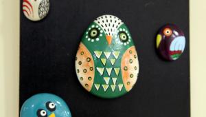 TAŞ BOYAMA SERGİSİ KARTAL’DA ZİYARETE AÇILDI