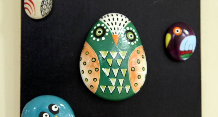 TAŞ BOYAMA SERGİSİ KARTAL’DA ZİYARETE AÇILDI