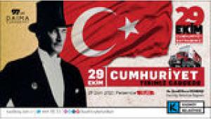 BAĞDAT CADDESİ YÜRÜYÜŞÜ YERİNE ARAÇLARLA CUMHURİYET KONVOYU