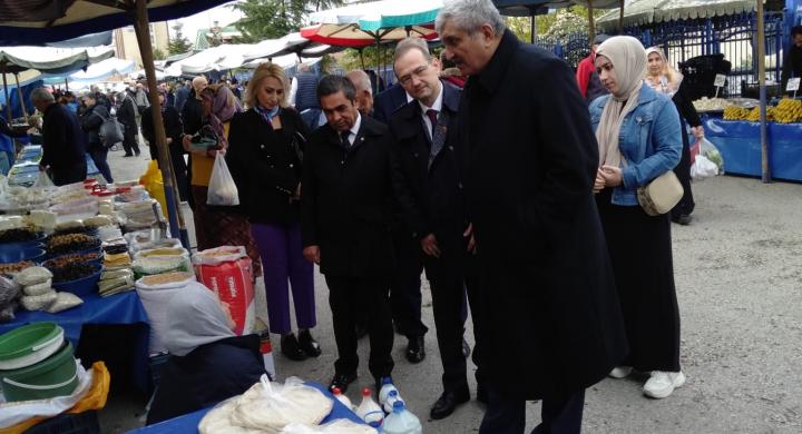 MİLLETVEKİLİ ADAYI İBRAHİM ÇİFTÇİ MAMAK'TA ESNAF ZİYARETLERİNE DEVAM EDİYOR