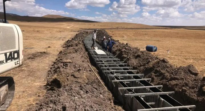 Kanal Karayazı İnşaatı Tüm Hızıyla Devam Ediyor