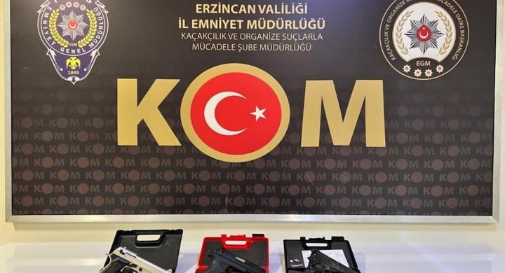 Silah kaçakçılığı operasyonunda 4 kişi gözaltına alındı