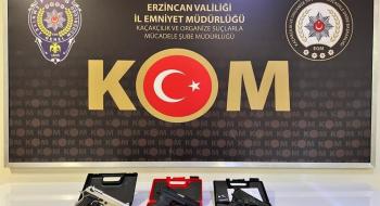 Silah kaçakçılığı operasyonunda 4 kişi gözaltına alındı