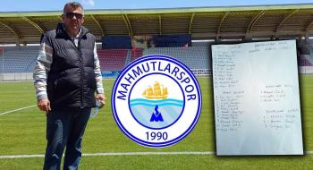 Mahmutlarspor'da olaylı genel kurul! Yeni Başkan Süleyman Yılmaz