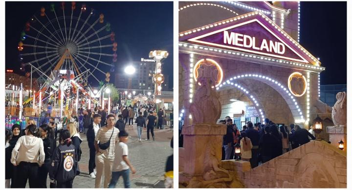 DİYARBAKIRLILARIN BAYRAMDAKİ TERCİHİ LUNAPARK OLDU