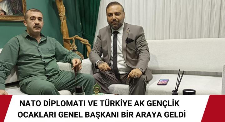 Türkiye Ak Gençlik Ocakları Genel Başkanı ve NATO Diplomatı Bir Araya Geldi