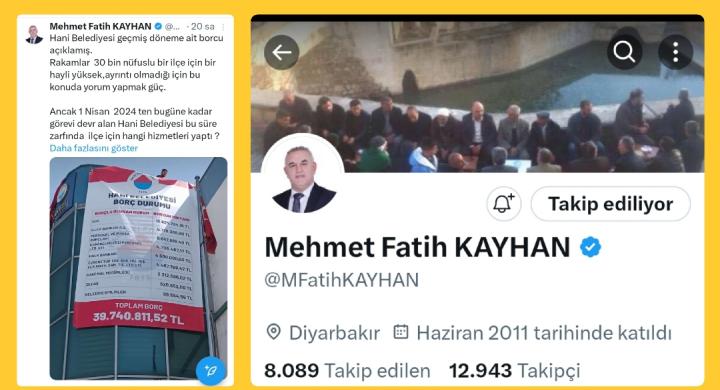 Mehmet Fatih Kayhan’dan Belediyeye Sert Eleştiriler