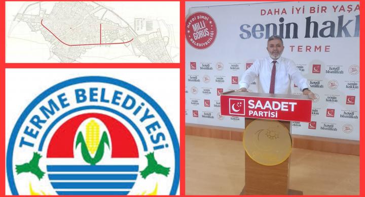 SAADET PARTİSİ TERME İLÇE TEŞKİLATI İMAR KONUSUNDA UYARDI