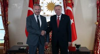 Cumhurbaşkanı Erdoğan, SDA Genel Başkanı İzetbegoviç ile bir araya geldi
