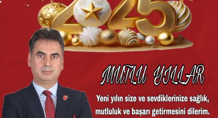 AYDINLIK GELECEĞİN PARTİSİ Genel Başkanı MURAT DANACI’dan 2025 Yılı Kutlama Mesajı