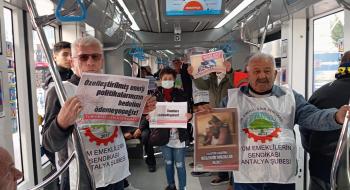 Tüm Emekliler Sendikası’ndan Tramvayda ve AVM’de Eylem: “Elektrik Zamları Geri Çekilsin!”