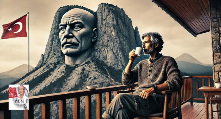 “Dağların Eteklerinde, Atatürk’ün Resmiyle Uyanan Bir Devrimci Gazeteci”