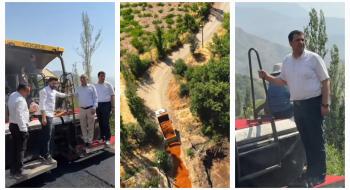 Şemdinli Beşevler Mahallesi’nde 50 Yıllık Altyapı Bekleyişi Asfalt Çalışmasıyla Sona Erdi