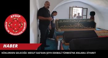 Köklerden Geleceğe: Mesut Saz’dan Şeyh Edebali Türbesi’ne Anlamlı Ziyaret