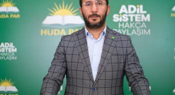 HÜDA PAR’dan siyonist rejimin Gazze’yi işgal planına tepki