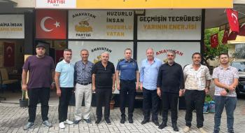 Alanya’da Anlamlı Ziyaret: Emniyet Müdürü Mustafa Hilmi Özgönül’den Anavatan Partisi İlçe Teşkilatına Nezaket Ziyareti