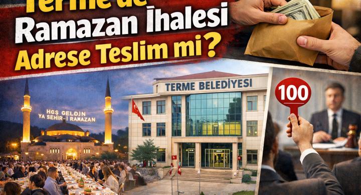 Terme'de İhale Çantada Keklik mi?